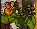 Pitcher and fruit bowl 1931 cubism Pablo Picasso
